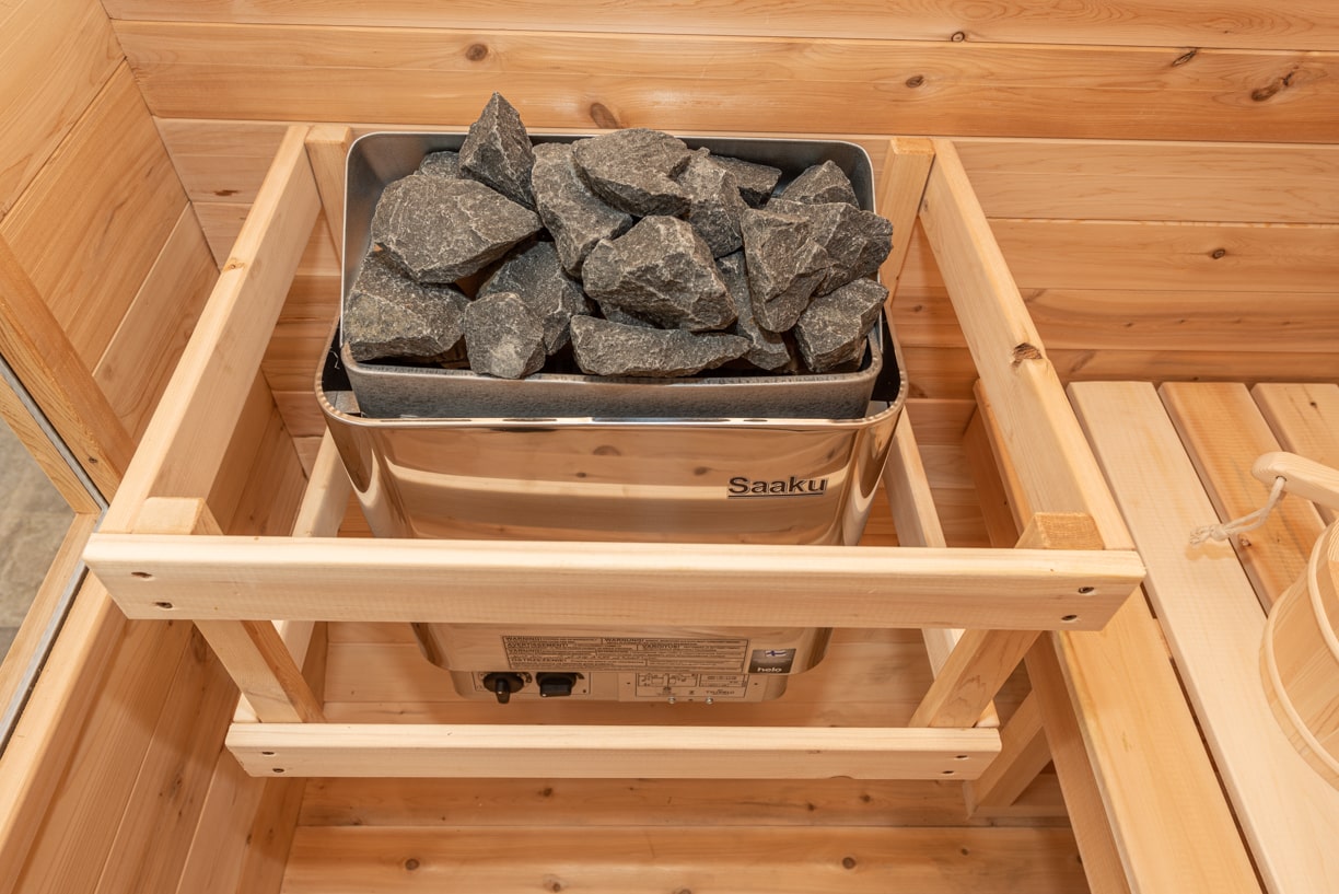 Dundalk LeisureCraft CT Luna 2-Person Barrel Sauna CTC22LU