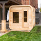Dundalk LeisureCraft CT Luna 2-Person Barrel Sauna CTC22LU