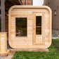 Dundalk LeisureCraft CT Luna 2-Person Barrel Sauna CTC22LU