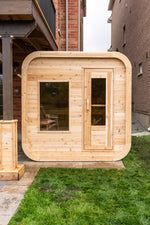 Dundalk LeisureCraft CT Luna 2-Person Barrel Sauna CTC22LU