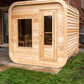 Dundalk LeisureCraft CT Luna 2-Person Barrel Sauna CTC22LU