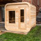 Dundalk LeisureCraft CT Luna 2-Person Barrel Sauna CTC22LU