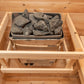Dundalk LeisureCraft CT Luna 2-Person Barrel Sauna CTC22LU