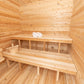 Dundalk LeisureCraft CT Luna 2-Person Barrel Sauna CTC22LU