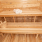 Dundalk LeisureCraft CT Luna 2-Person Barrel Sauna CTC22LU