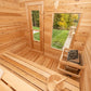 Dundalk LeisureCraft CT Luna 2-Person Barrel Sauna CTC22LU