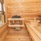 Dundalk LeisureCraft CT Luna 2-Person Barrel Sauna CTC22LU